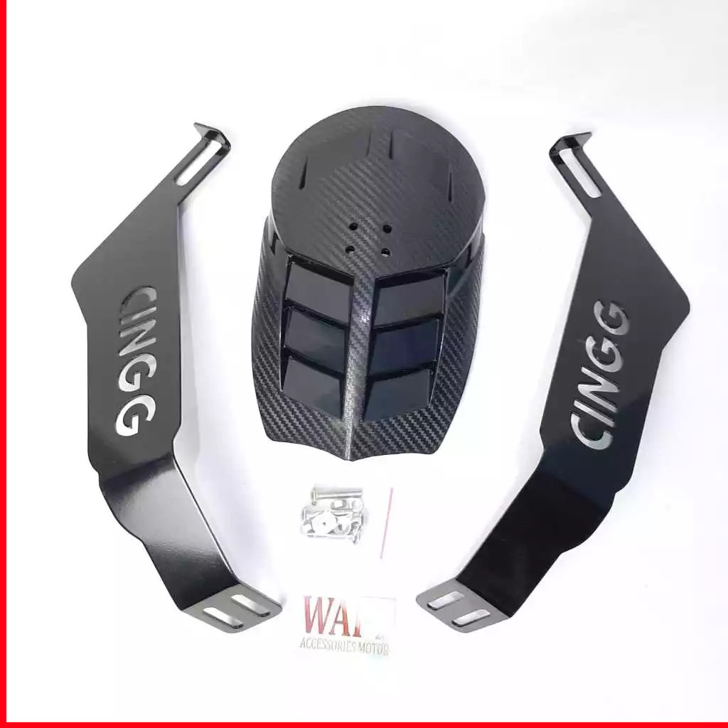 Mudguard Spakbor Kolong Hms Motif Carbon Mudguard R15 Vixion R Ninja Vixion New Cb150r Cbr