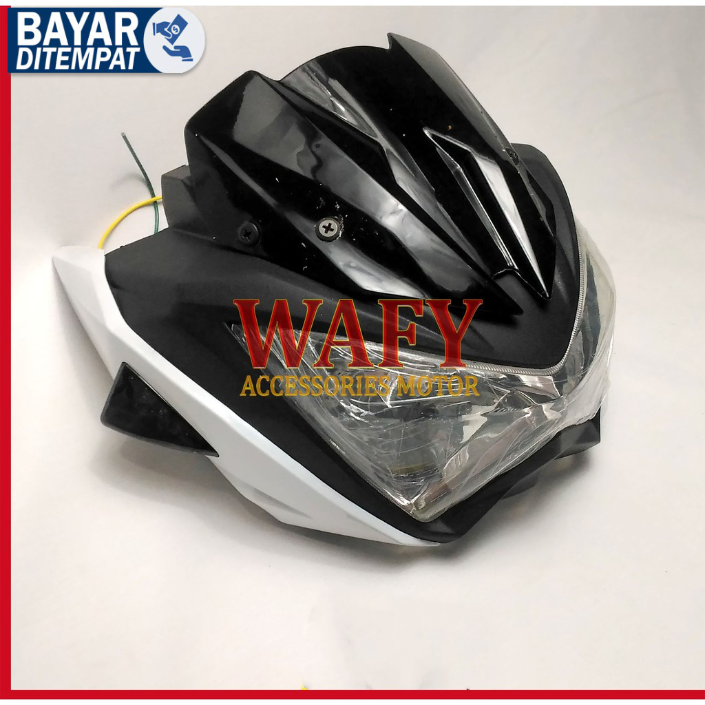 Headlamp Ninja Z 250 Fi Universal - Batok Ninja Z250 Variasi Universal Vixion Byson Cb 150r Verza Me