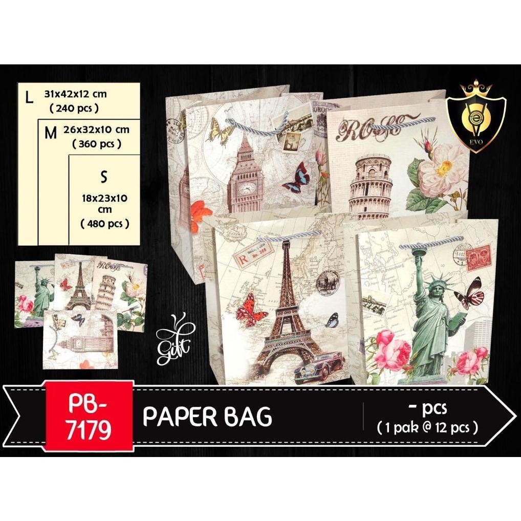 

Paperbag Tas Kertas Large/Paperbag Murah/ Tas Souvenir Kode 7179 L