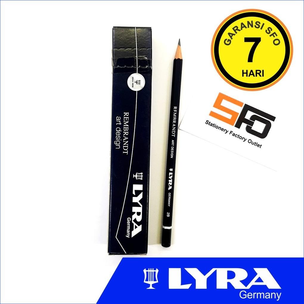 

Pensil Lyra Art Design 669 2B - Graphite Pencil 2B