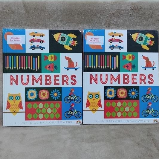 Board Book Import Numbers - Lift the Flap Fiona Power