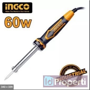 Ingco SI0268 Solder Listrik HD 60W Solderan Timah Panas Reparasi ORI