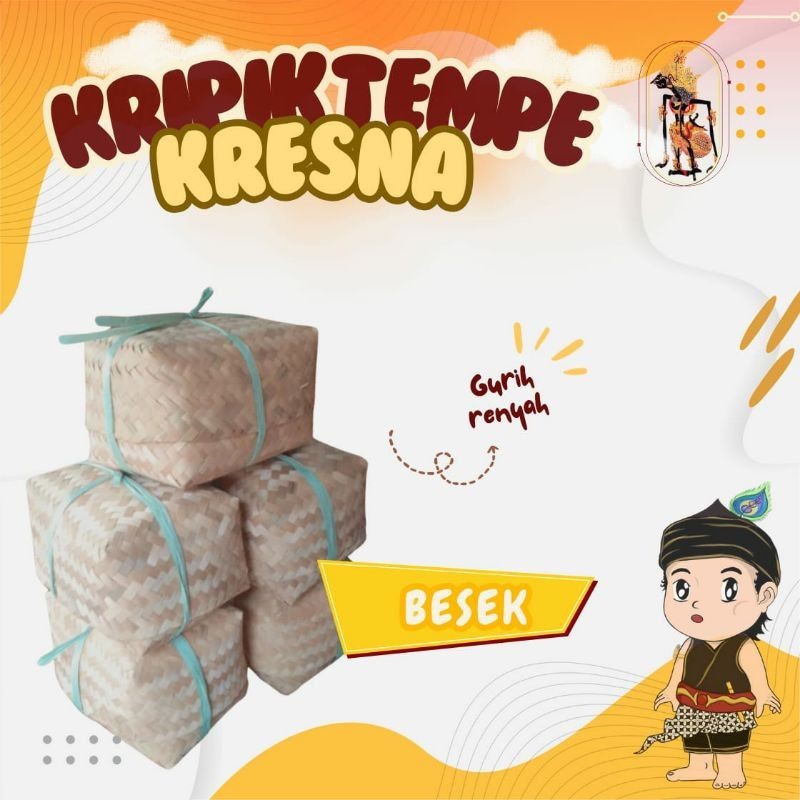 

Keripik Tempe || Kripik Tempe Kresna Paket 1 Besek