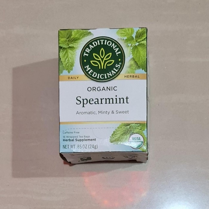 

Teh Traditional Medicinals Organic Spearmint 16 x 1.5 Gram Original