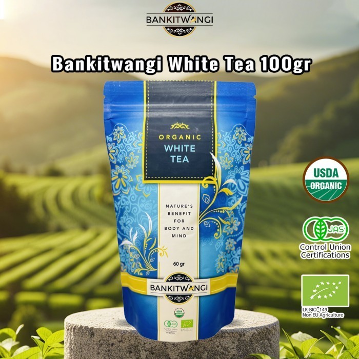 

Teh Organik White Tea Bankitwangi Organic White Tea Pouch 60gr