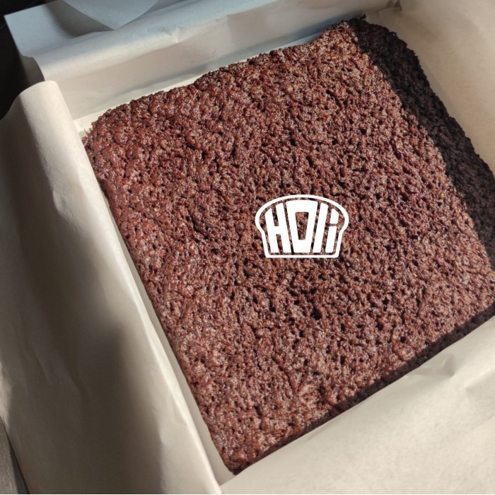 

[HOLI] Chia Seed HAZELNUT Brownie (ORI) - no eggs