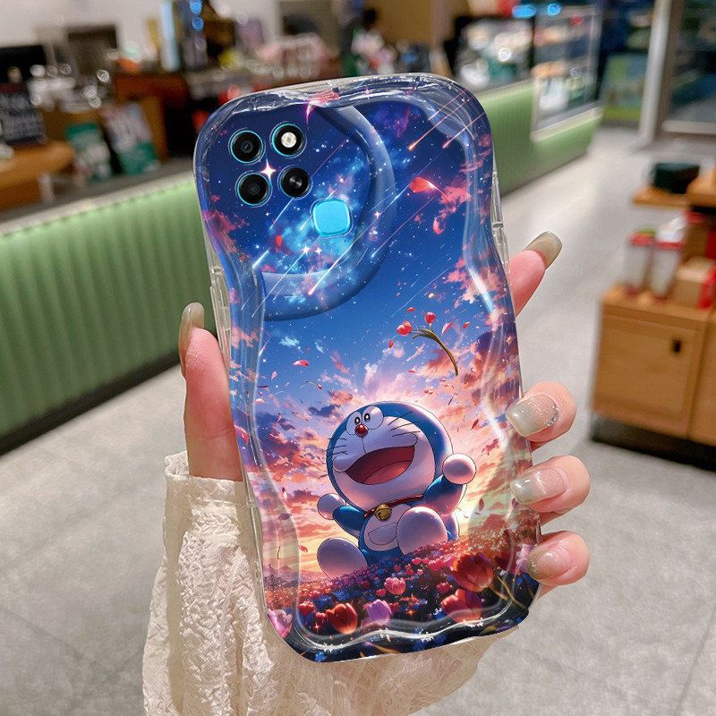 Casing Hp Untuk Infinix Smart 7 Smart 6 Smart 6 Plus Smart 5 Case Casing Meteor Doraemon Kesing HP t