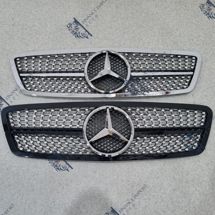 (FNC) GRILL DIAMOND MERCEDES W203 C200 C230 C240 2000-2007 GRILLE AMG W203