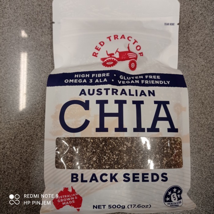 

Red Trator Australia Bla Chia Seed 500Gr