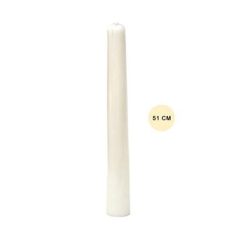 Lilin Putih Altar Besar Tinggi 51cm