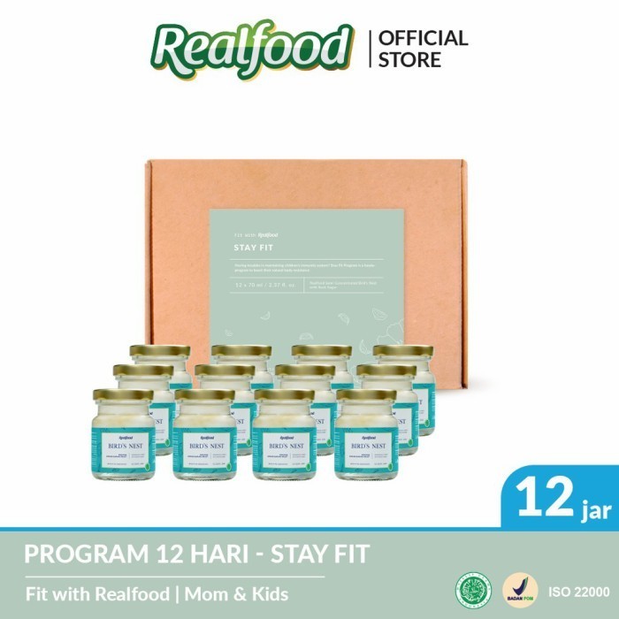 

Realfood Sarang Burung Walet Stay Fit Program 12 Hari