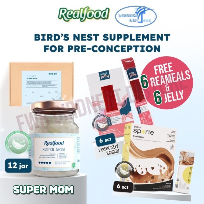 

Realfood Mom Numan Sarang Burung Walet Dnest Distore