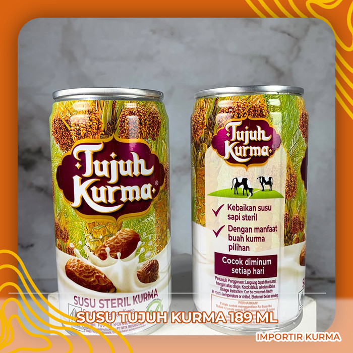 

Open DS] SUSU STERIL TUJUH KURMA KALENG ORIGINAL MINUMAN KESEHATAN