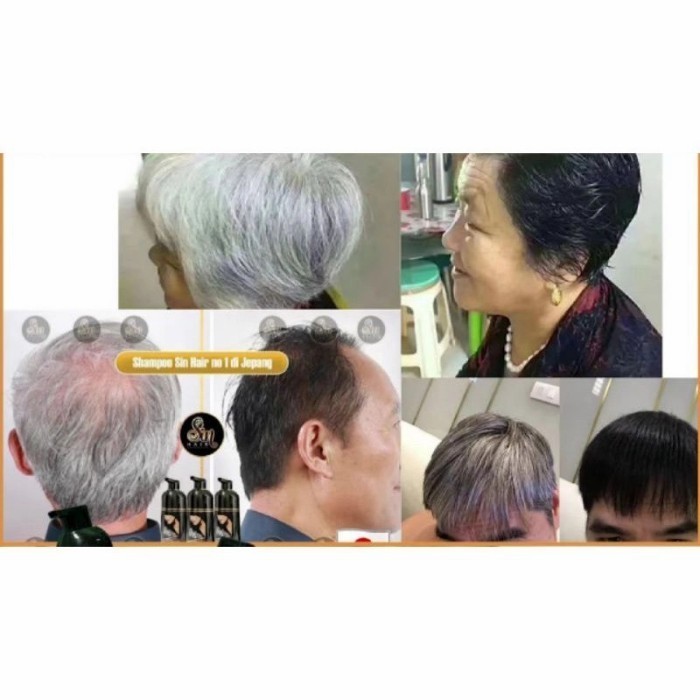 DISKON shampoo sinhair original jepang . sinhair penghitam uban