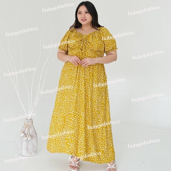 Daster longdress dada serut jumbo ld 130-daster panjang jumbo kekinian-home dress panjang jumbo