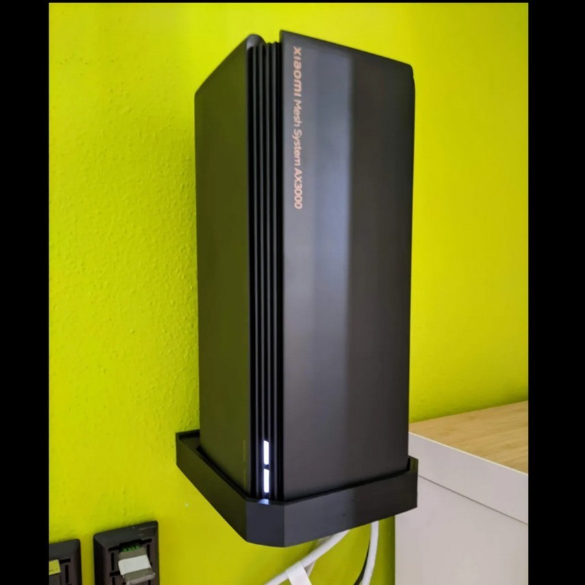 3D Print Wall Mount Bracket Xiaomi AX1800 AX3000 / AX 1800 3000 Mesh Router