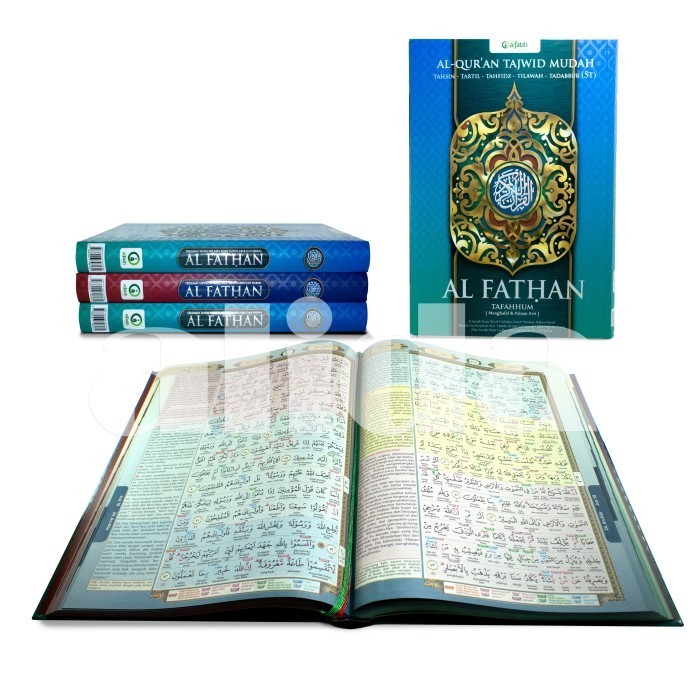 

Alquran Al Fathan besar A4, Al-Quran Tajwid Terjemah Per Kata Alfathan