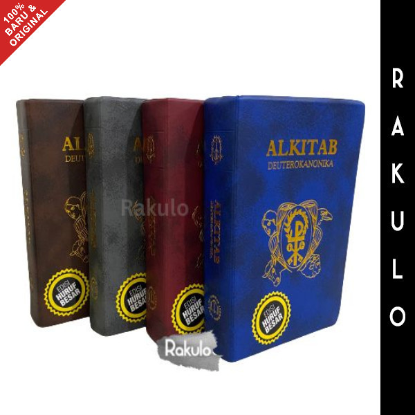 

Alkitab Katolik okanonika TB2 062 TI BL XL Two tone Xtra Letter