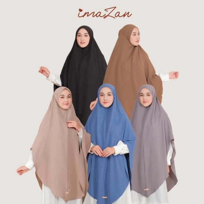 

IMAZAN Series Khimar Crinkle Airflow Premium Non