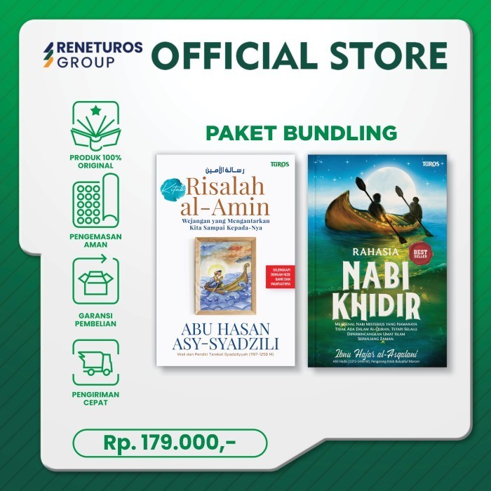 

Paket Bundling- Rahasia Nabi Khidir & Risalah Al-Amin