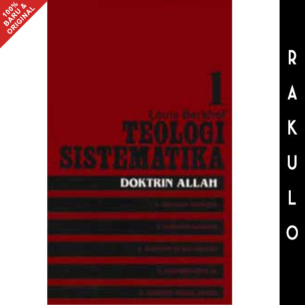 

Buku Teologi Sistematika 1: Doktrin Allah - Louis Berkhof