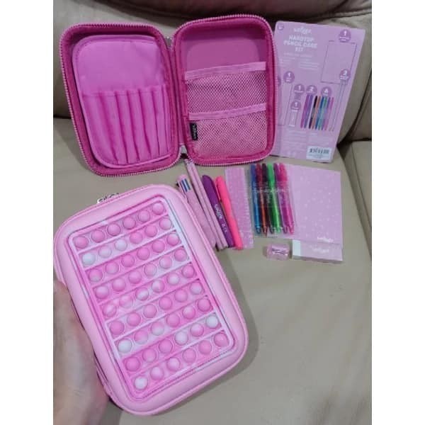 

Hardcase set stationery smiggle pop it original