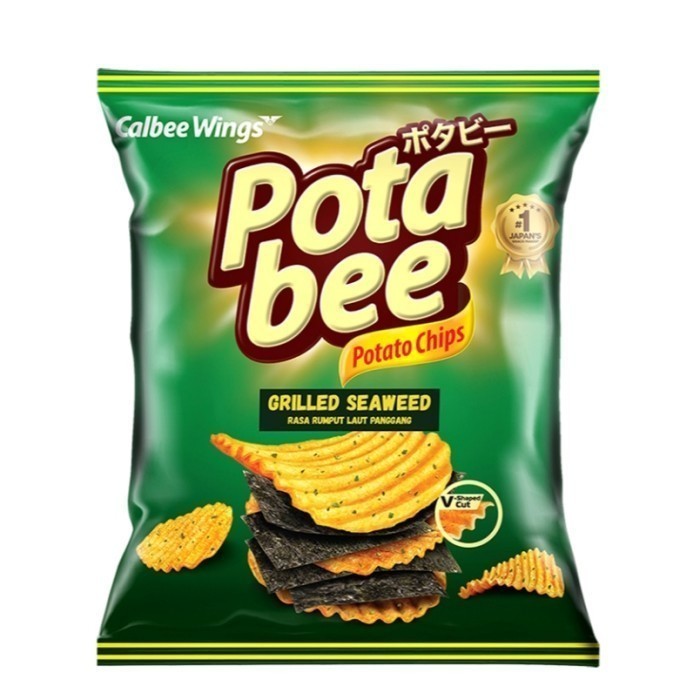 

POTABEE Potato Chips Grilled Seaweed 68 g