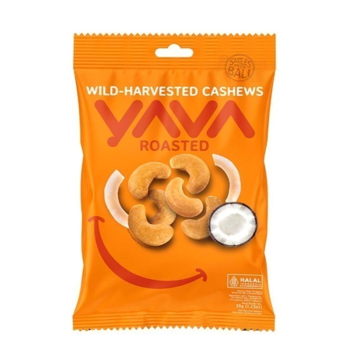 

YAVA Wild Harvested Cashews Snack Roasted Cashew 35 g