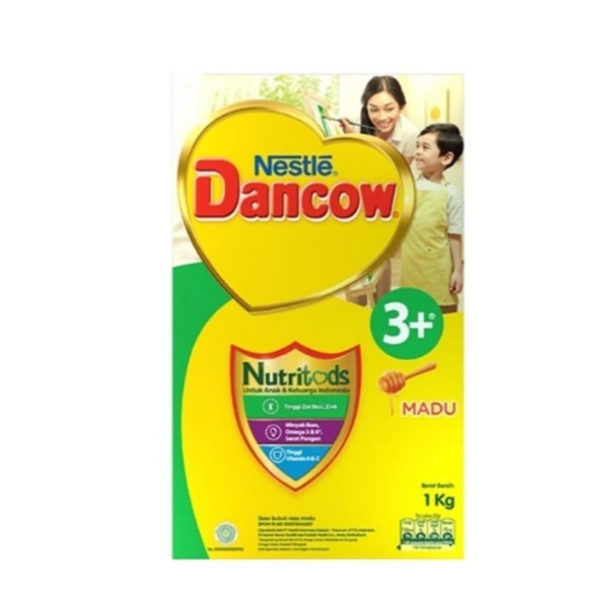 

Dancow 1+ Imunutri Susu Bubuk Pertumbuhan Anak 3 - 5 Tahun Madu 1 Kg