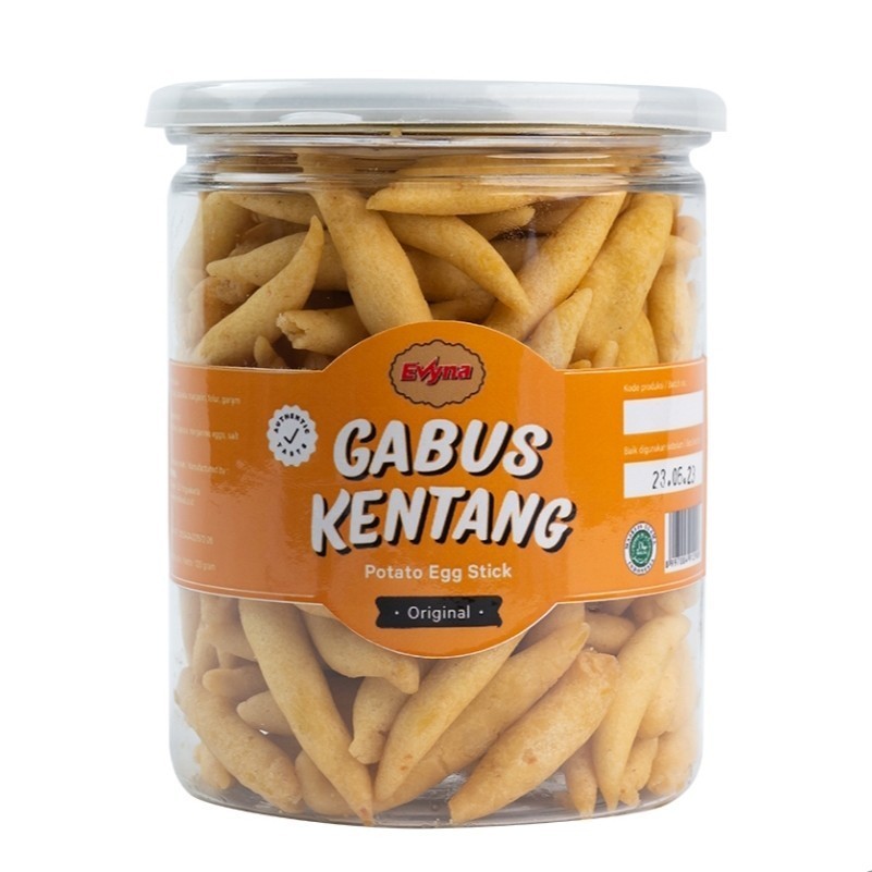 

Evyna Gabus Kentang Ori 120 g