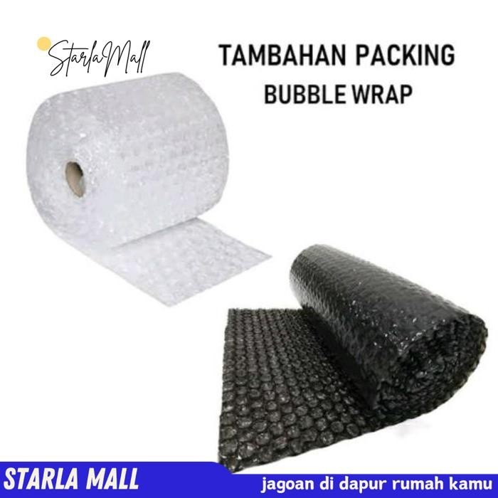 

EXTRA PACKAGING BUBLE WRAP STARLA MALL TERJAMIN BEST