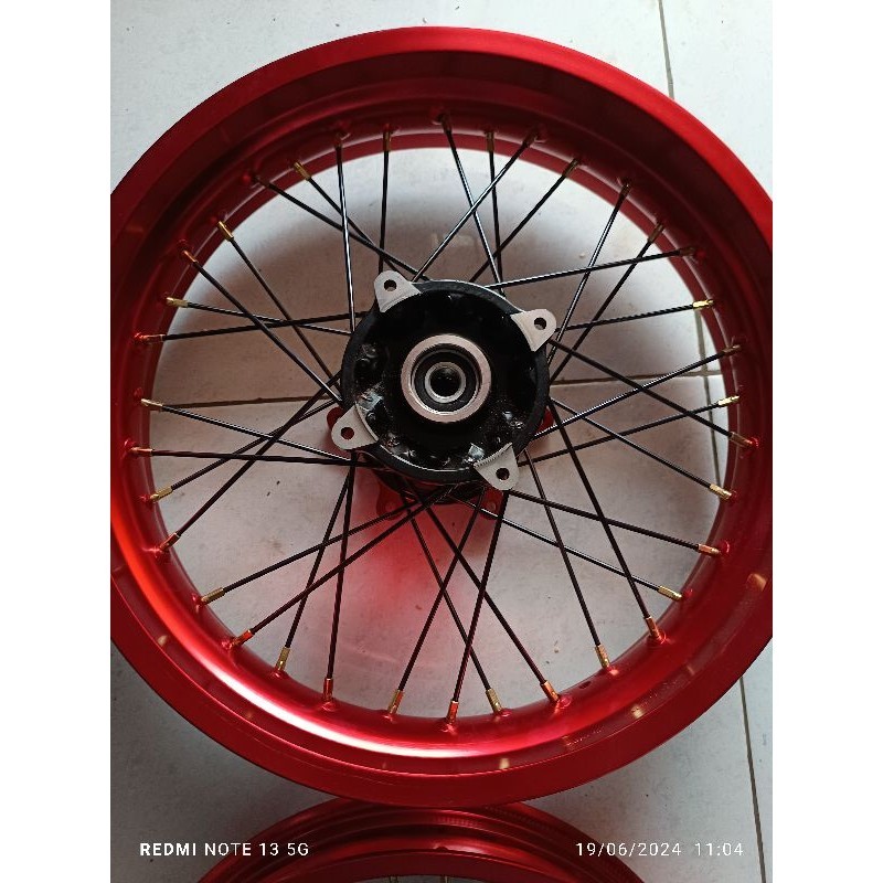 velk jari jari Honda Crf Ring 17 tapak lebar 300 250 super moto