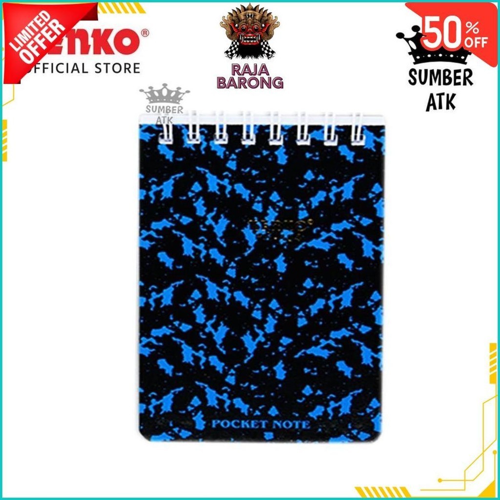 

POCKET NOTE KENKO PN-501 / NOTES SPIRAL / RING BOOK BUKU TULIS MEMO - SIZE LARGE ( BESAR ) TERLARIS