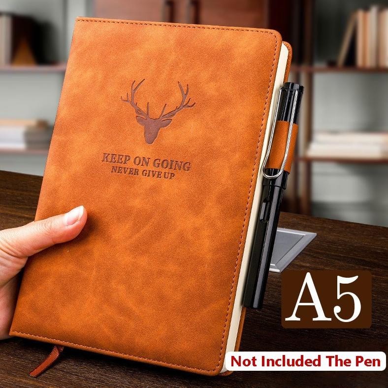 

BUKU CATATAN KERJA NOTEBOOKS COVER KULIT KERTAS A5 TERLARIS
