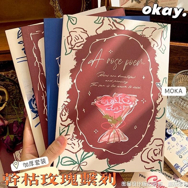 

NOTEBOOK AESTHETIC / BUKU TULIS / BUKU JURNAL BUNGA ORIGINAL PRODUK