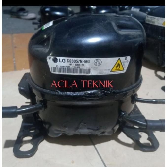 KOMPRESOR KULKAS 2PINTU INVERTER ORIGINAL LG 16pk barang baru Diskon HT