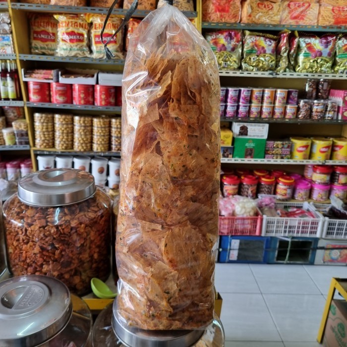 

Kripik Kaca Pedas Daun Jeruk - 1Kg