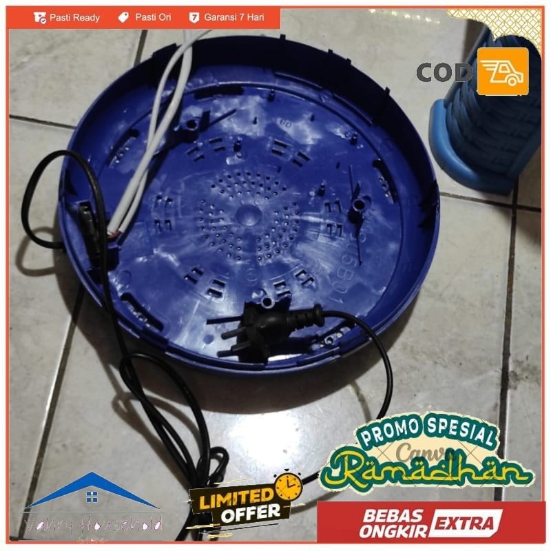 CASING TUTUP BAWAH KABEL MAGIC COM SANKEN SJ2000 RICE COOKER ORIGINAL