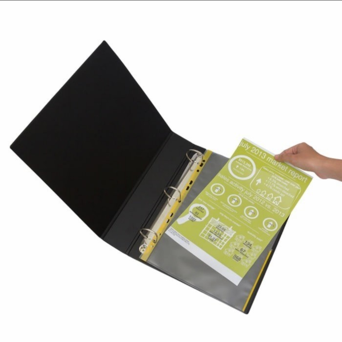 

Plastik Clear Pocket A4 Bantex 2040 Isi 100 Lembar