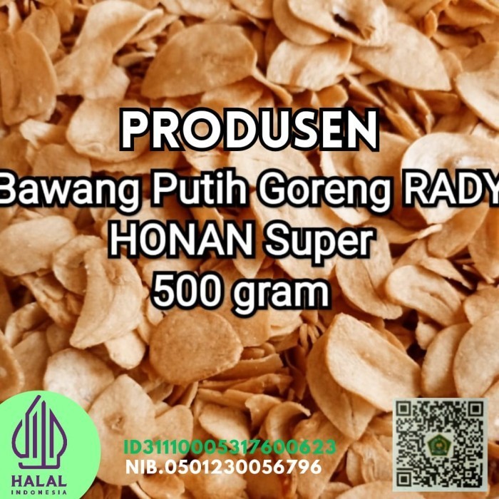 

Bawang Putih Goreng 500 Gram