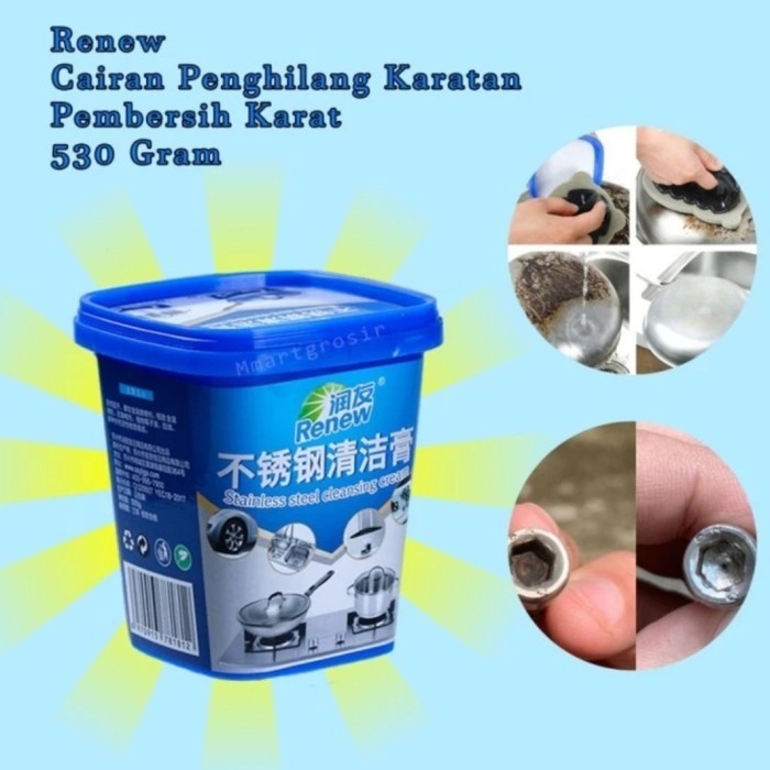 best produk] Cairan Pembersih Wajan Kerak Cairan Penghilang Karat Kerak Noda Wajan