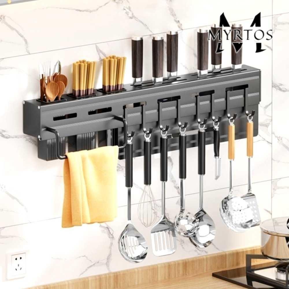 [MT] Rak Gantungan Kitchen Utensil Peralatan Alat Masak Dapur 59.5cm - MT30