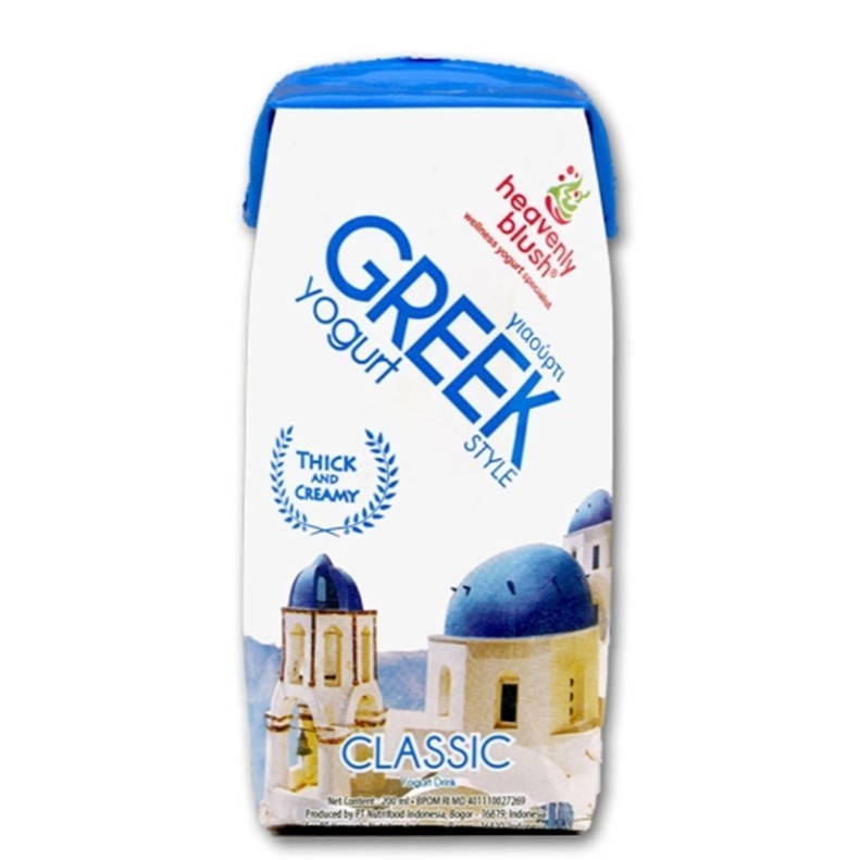 

Heavenly blush Yogurt Greek Classic 200 ml