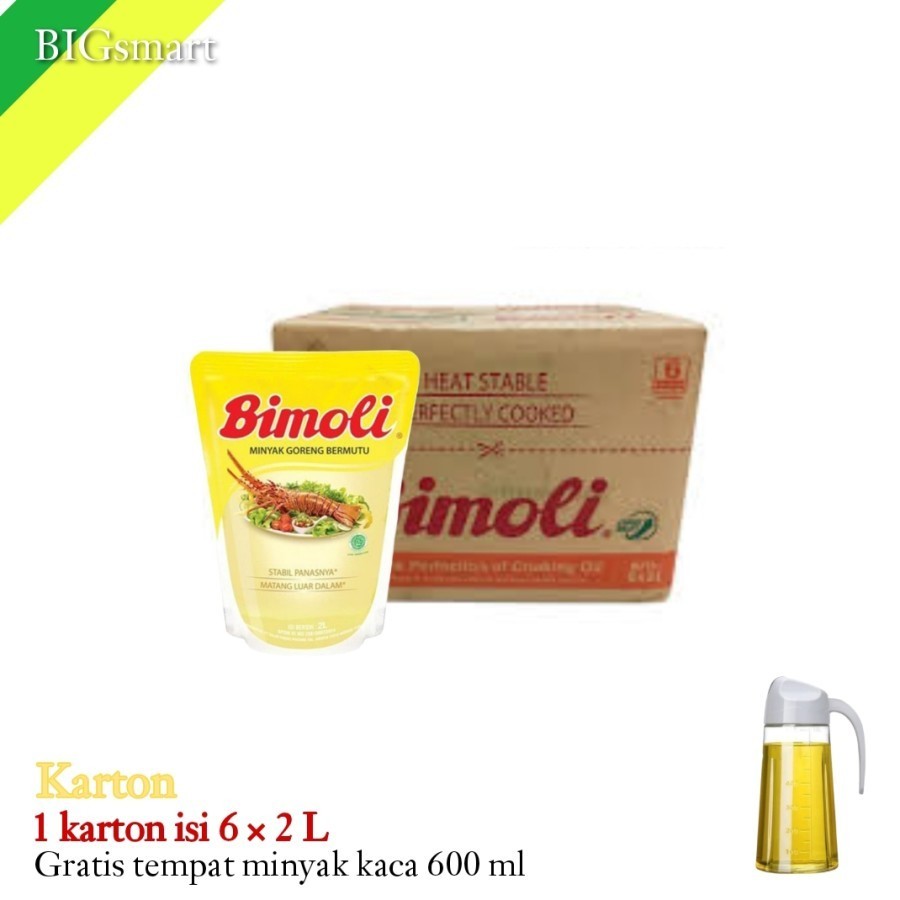 

Bimoli Minyak Goreng Pouch 2 L - Karton