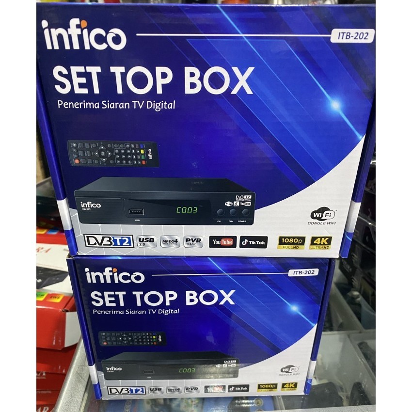 Stb Set Top Box Infico Tv Analog Ke Digital