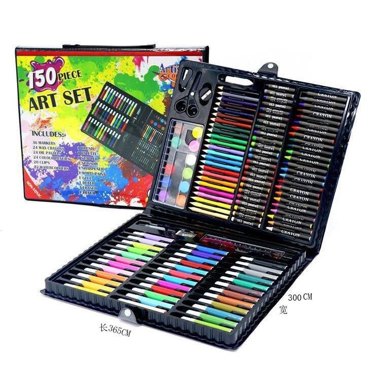 

Fx-23 Pensil Warna 150Pcs / Art Set / Coloring Set 150 Pcs / Crayon Set Koper Promo