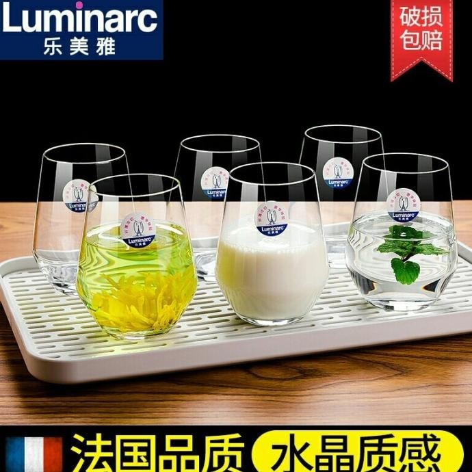 [Ready] 1 Set 6 Pcs Luminarc Gelas/Gelas Luminarc/Gelas Kaca/Gelas Wine