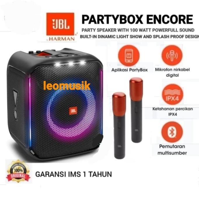 Jual Jbl Partybox Encore 2 Mic Original