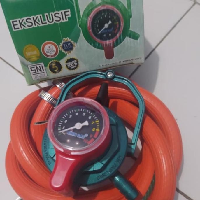 [Ready] Regulator Winn Gas W 900 M Ultimate Selang Gas Lpg 700 Psi Orange