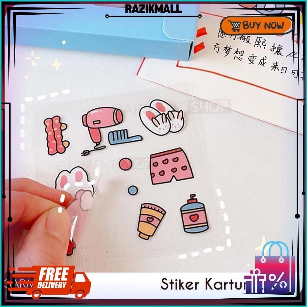 

Sticker Aesthetic Kelinci Beruang Lucu Stiker Dekorasi Journal Scrapbook Decor Stickers Sale